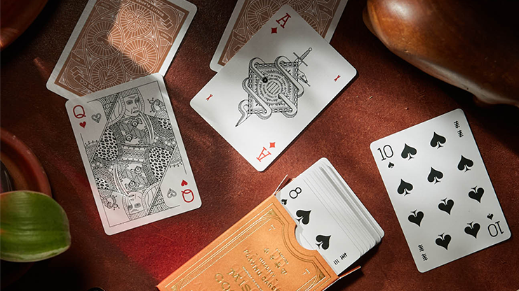 PlayingCardDecks.com-Misc Goods Co Sandstone Playing Cards USPCC