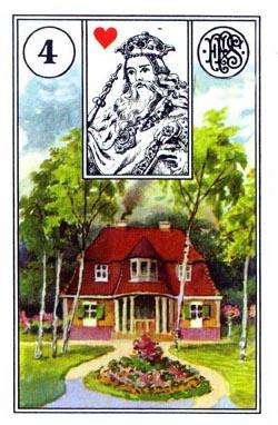 PlayingCardDecks.com-Mlle Lenormand Cartomancy Fortune Cards Piatnik