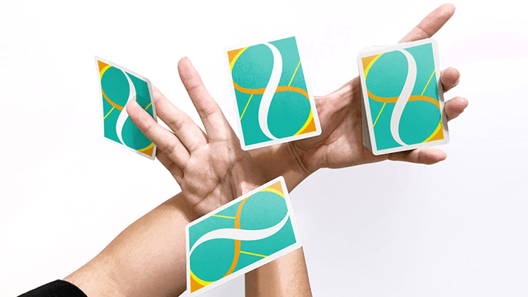 PlayingCardDecks.com-Mobius Green Playing Cards TCC