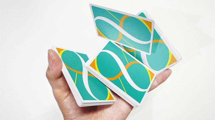 PlayingCardDecks.com-Mobius Green Playing Cards TCC