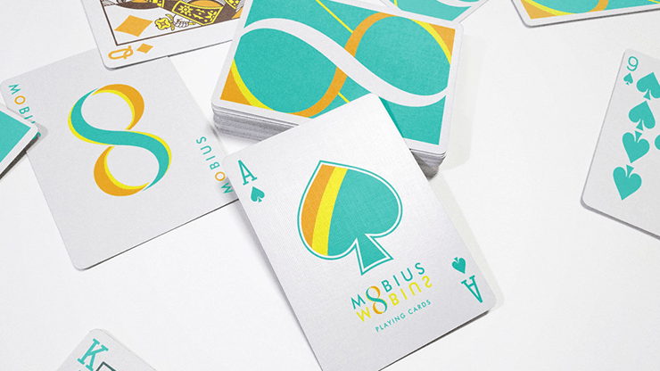PlayingCardDecks.com-Mobius Green Playing Cards TCC