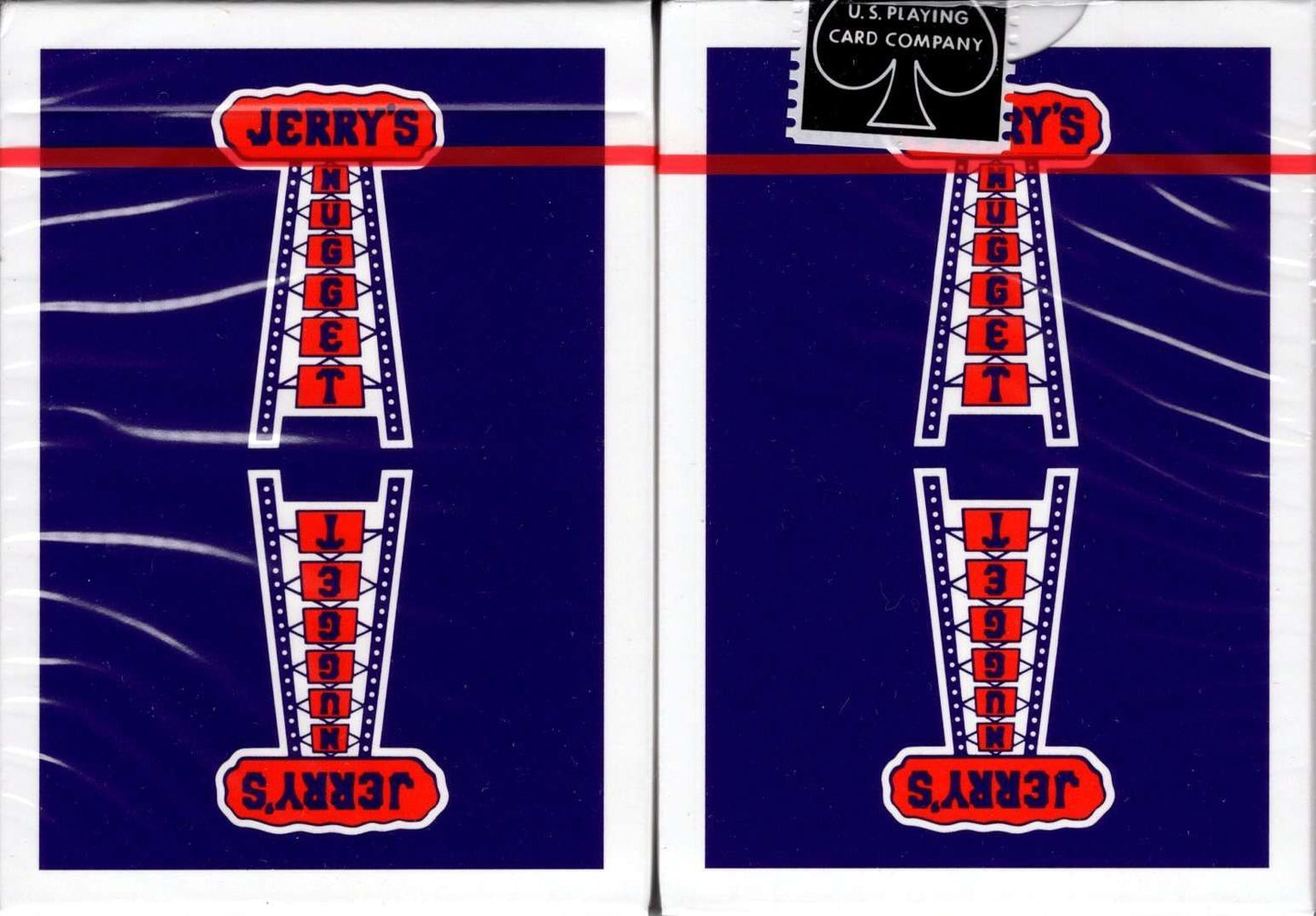 PlayingCardDecks.com-Modern Feel Jerry's Nugget Royal Purple Playing Cards USPCC