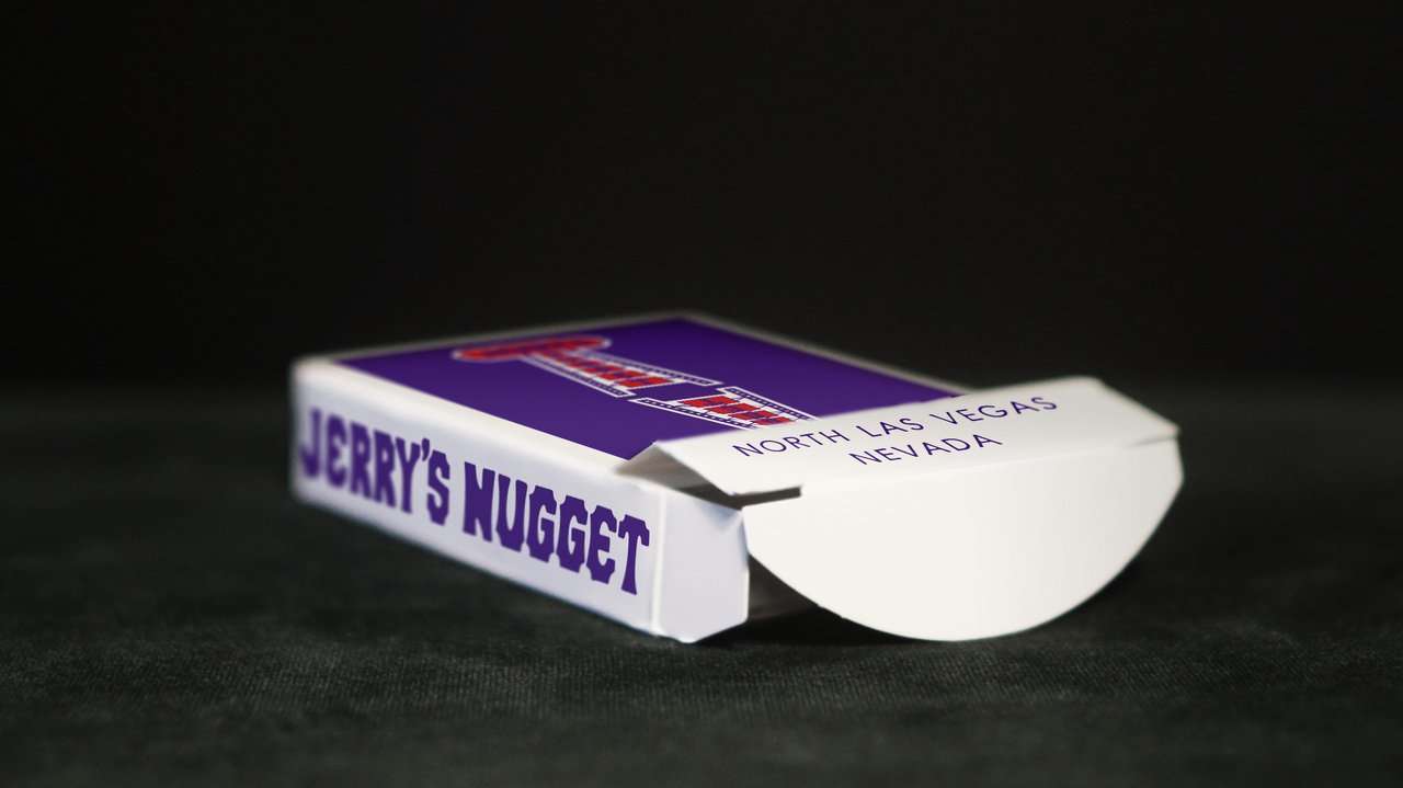 PlayingCardDecks.com-Modern Feel Jerry's Nugget Royal Purple Playing Cards USPCC