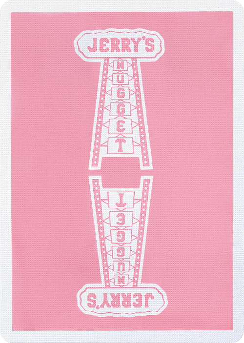 PlayingCardDecks.com-Modern Feel Jerry's Nugget v2 Rose Playing Cards USPCC