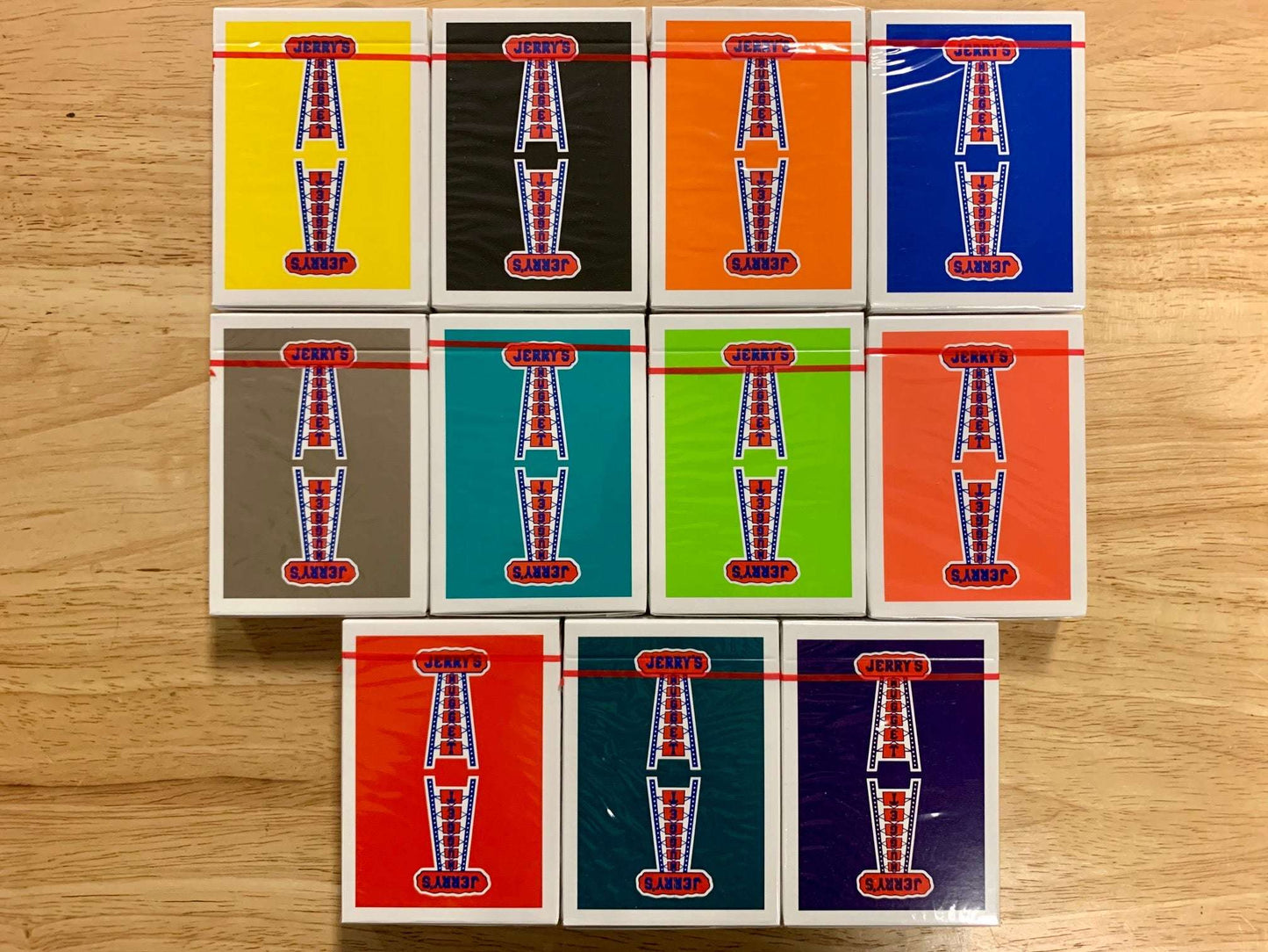 PlayingCardDecks.com-Modern Feel Jerry's Nuggets Playing Cards 11 Deck Set USPCC
