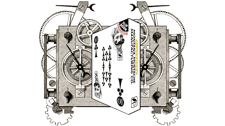 PlayingCardDecks.com-Montana Mustache Playing Cards MPC