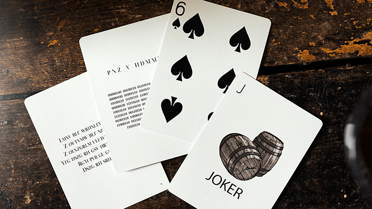 PlayingCardDecks.com-Moonshine Vintage Elixir Marked Playing Cards USPCC