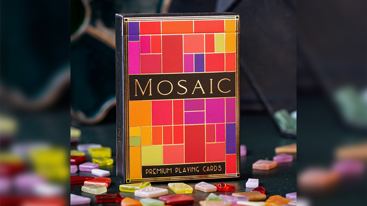 PlayingCardDecks.com-Mosaic Gemstone Playing Cards WJPC