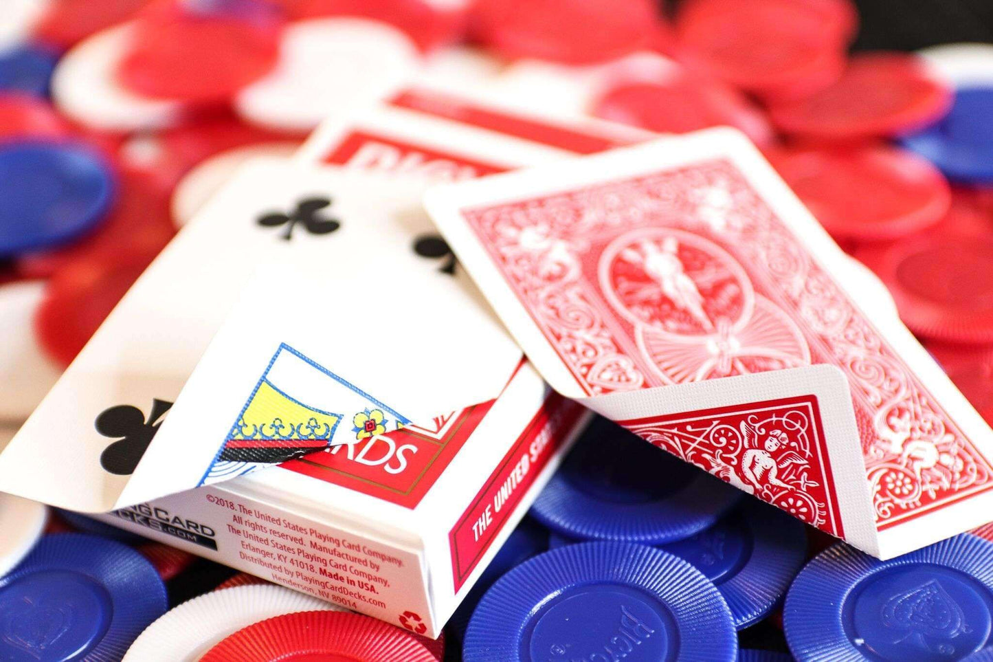 PlayingCardDecks.com-Gilded Faro Edition Bicycle Playing Cards