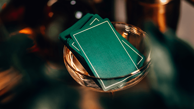 PlayingCardDecks.com-NOC Out Green Playing Cards USPCC
