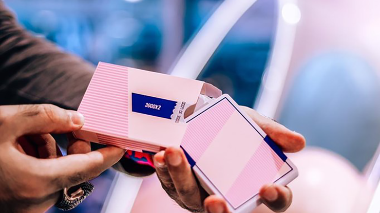 PlayingCardDecks.com-NOC3000X2 Pink Playing Cards USPCC