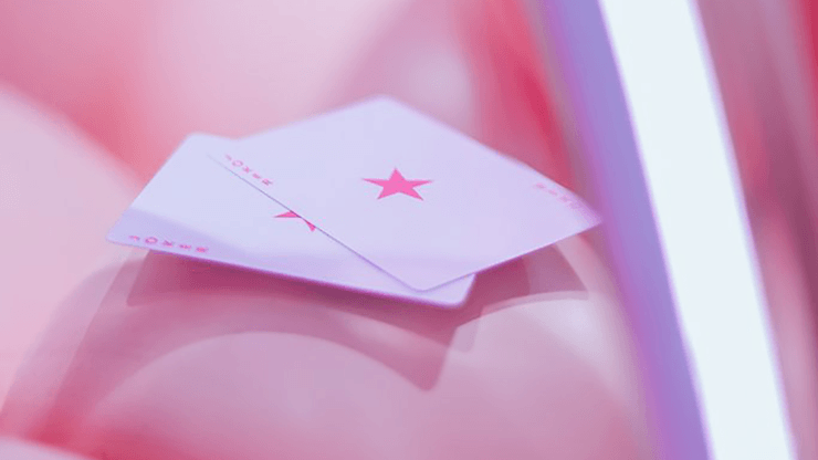 PlayingCardDecks.com-NOC3000X2 Pink Playing Cards USPCC