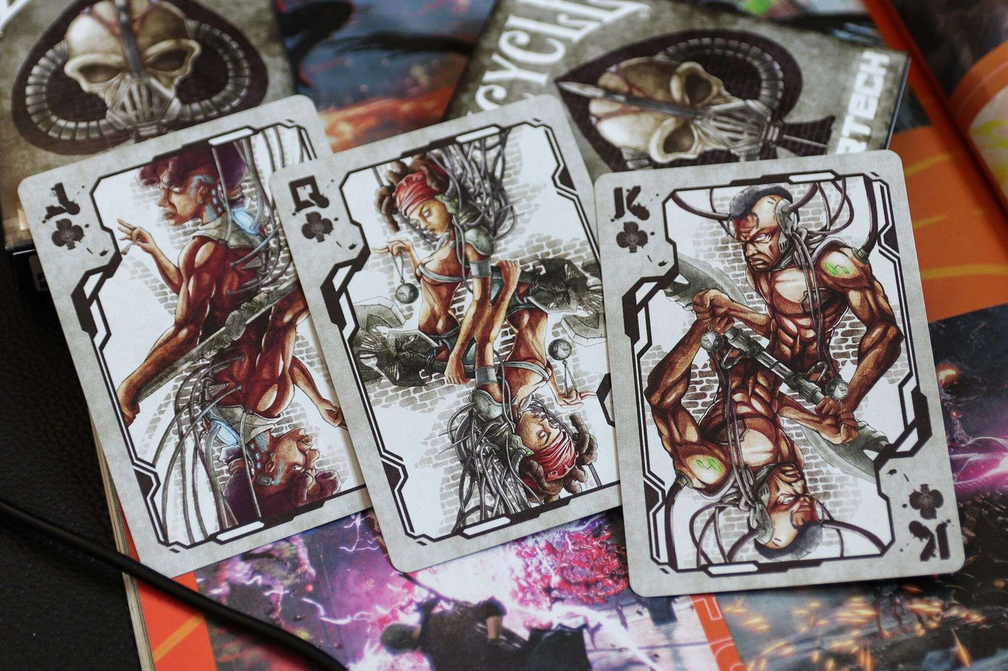 PlayingCardDecks.com-Cybertech Bicycle Playing Cards