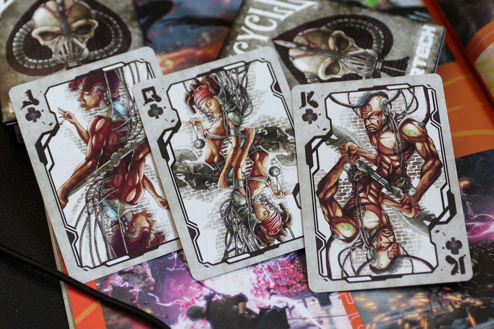 PlayingCardDecks.com-Cybertech Bicycle Playing Cards