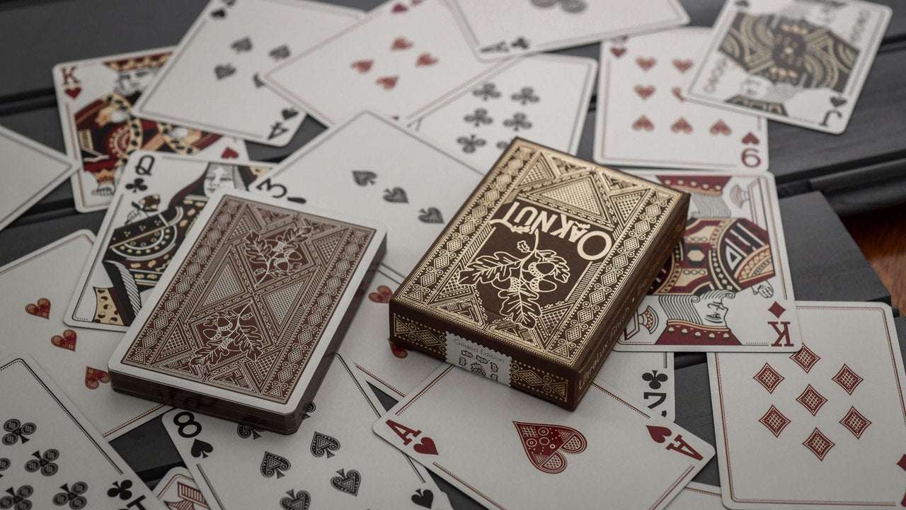 PlayingCardDecks.com-Oaknut Playing Cards Luxury 2 Deck Set