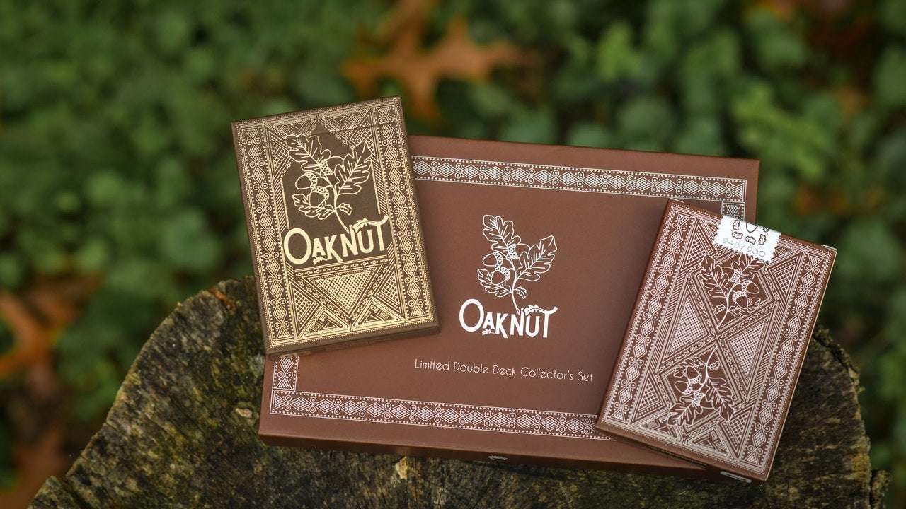 PlayingCardDecks.com-Oaknut Playing Cards Luxury 2 Deck Set