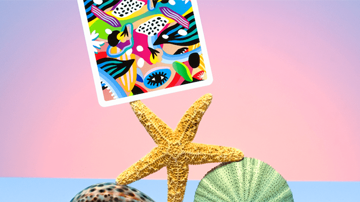 PlayingCardDecks.com-Ocean 2021 Summer Collection Gilded Playing Cards USPCC