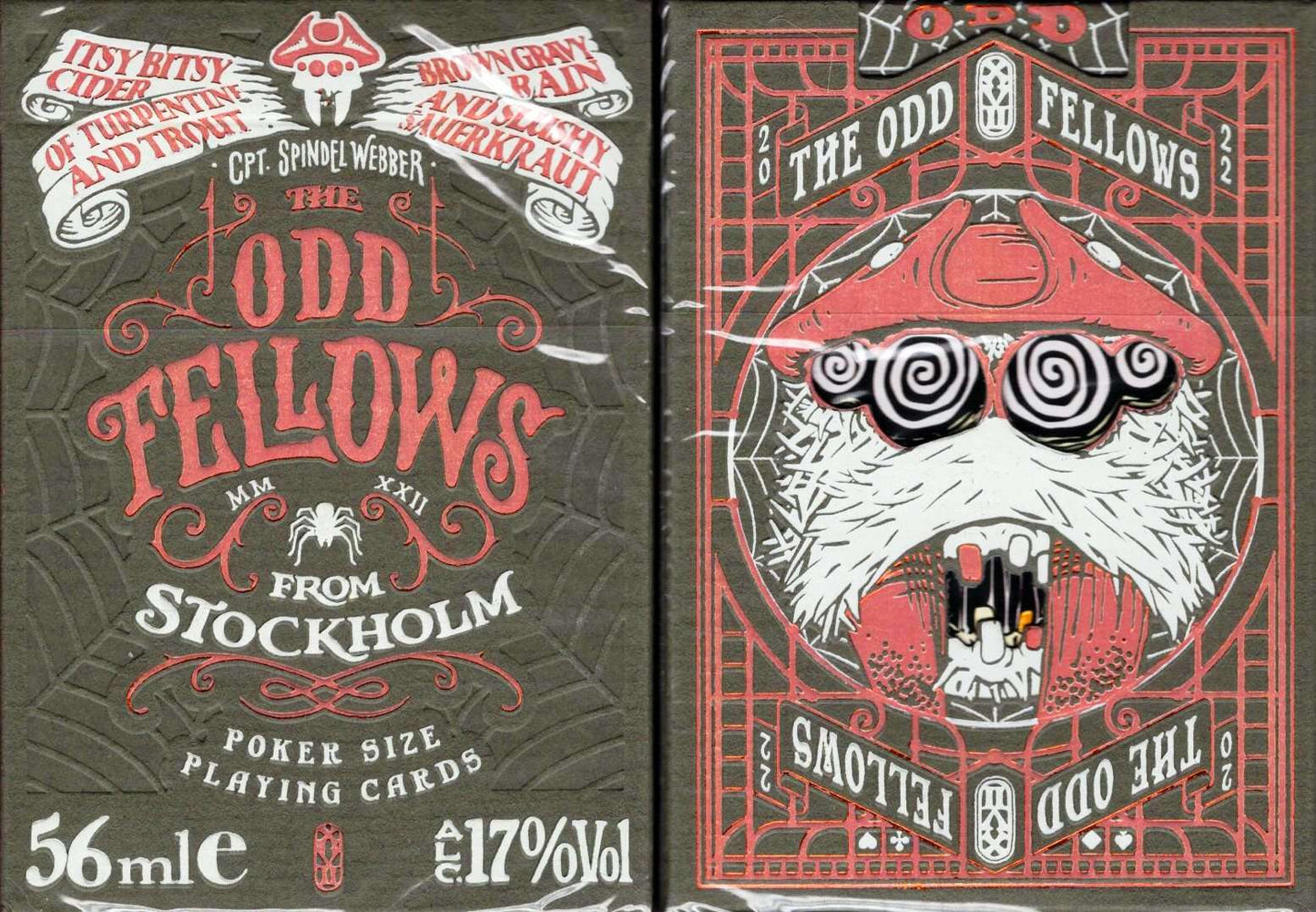 PlayingCardDecks.com-Odd Fellows Cpt Spindel Playing Cards Cartamundi