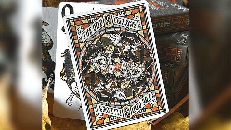 PlayingCardDecks.com-Odd Fellows Cpt Spindel Playing Cards Cartamundi