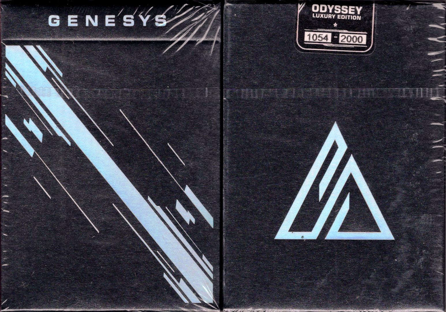 Odyssey Genesys Black Playing Cards TCC Odyssey Genesys Black Playing Cards TCC