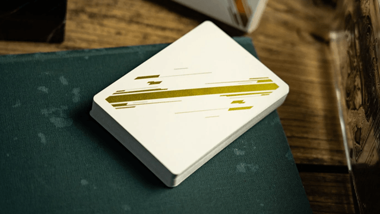 PlayingCardDecks.com-Odyssey Genesys White Playing Cards TCC