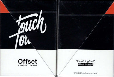 PlayingCardDecks.com-Offset Orange Touch Cardistry Playing Cards USPCC