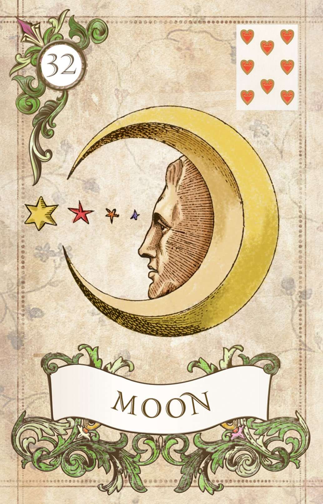 PlayingCardDecks.com-Old Style Lenormand Fortune Telling Cards USGS