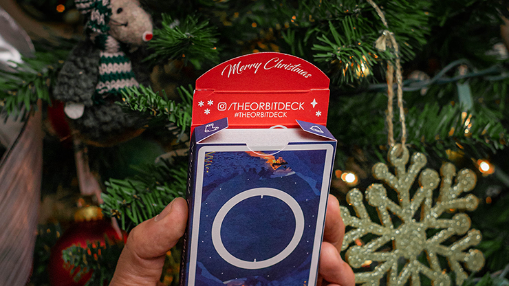 PlayingCardDecks.com-Orbit Christmas Playing Cards USPCC