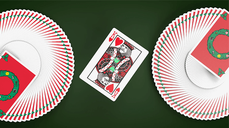 PlayingCardDecks.com-Orbit Christmas v2 Playing Cards USPCC