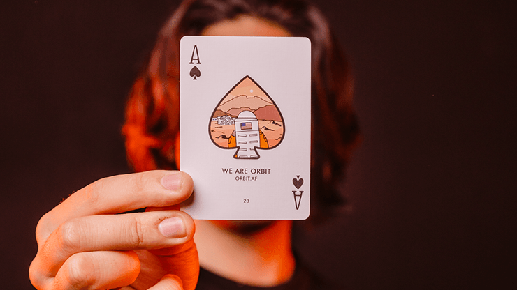 PlayingCardDecks.com-Orbit v8 Parallel Playing Cards USPCC