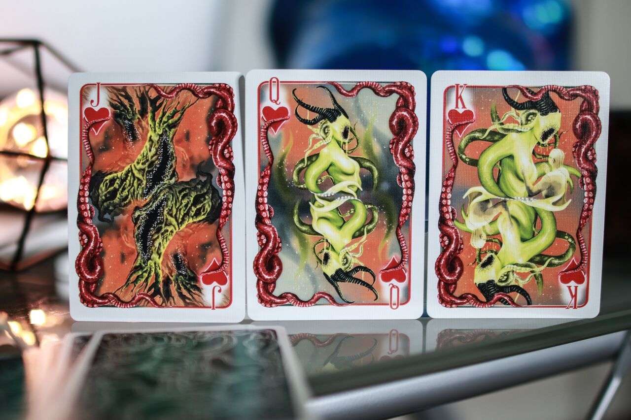 PlayingCardDecks.com-Cthulhu Cardnomicon Bicycle Playing Cards