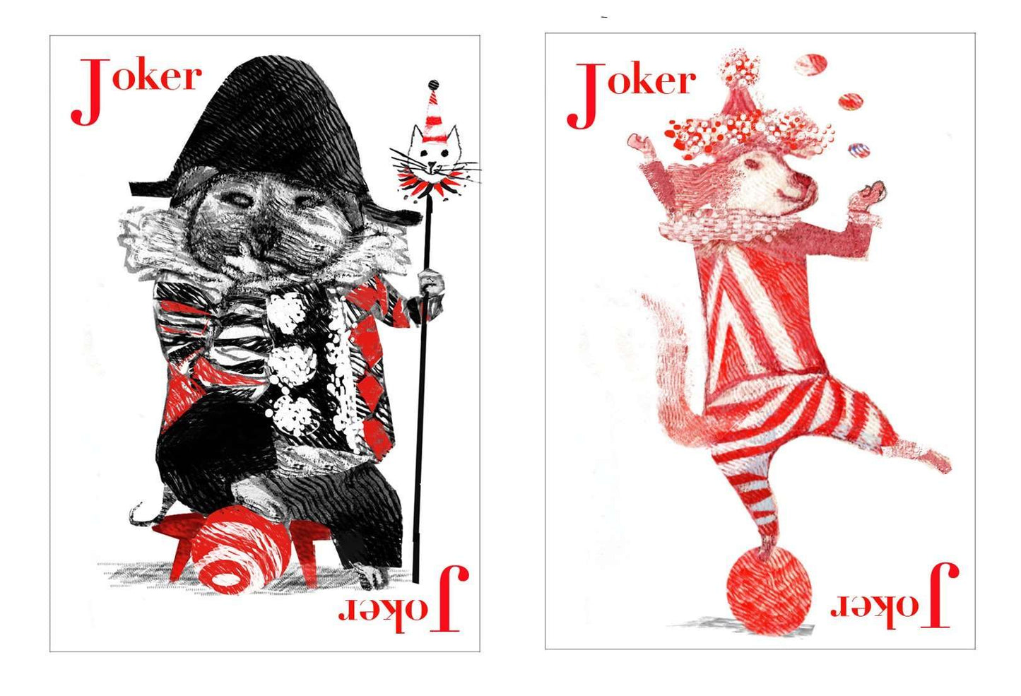 PlayingCardDecks.com-Pack of Dogs v2 Playing Cards USPCC