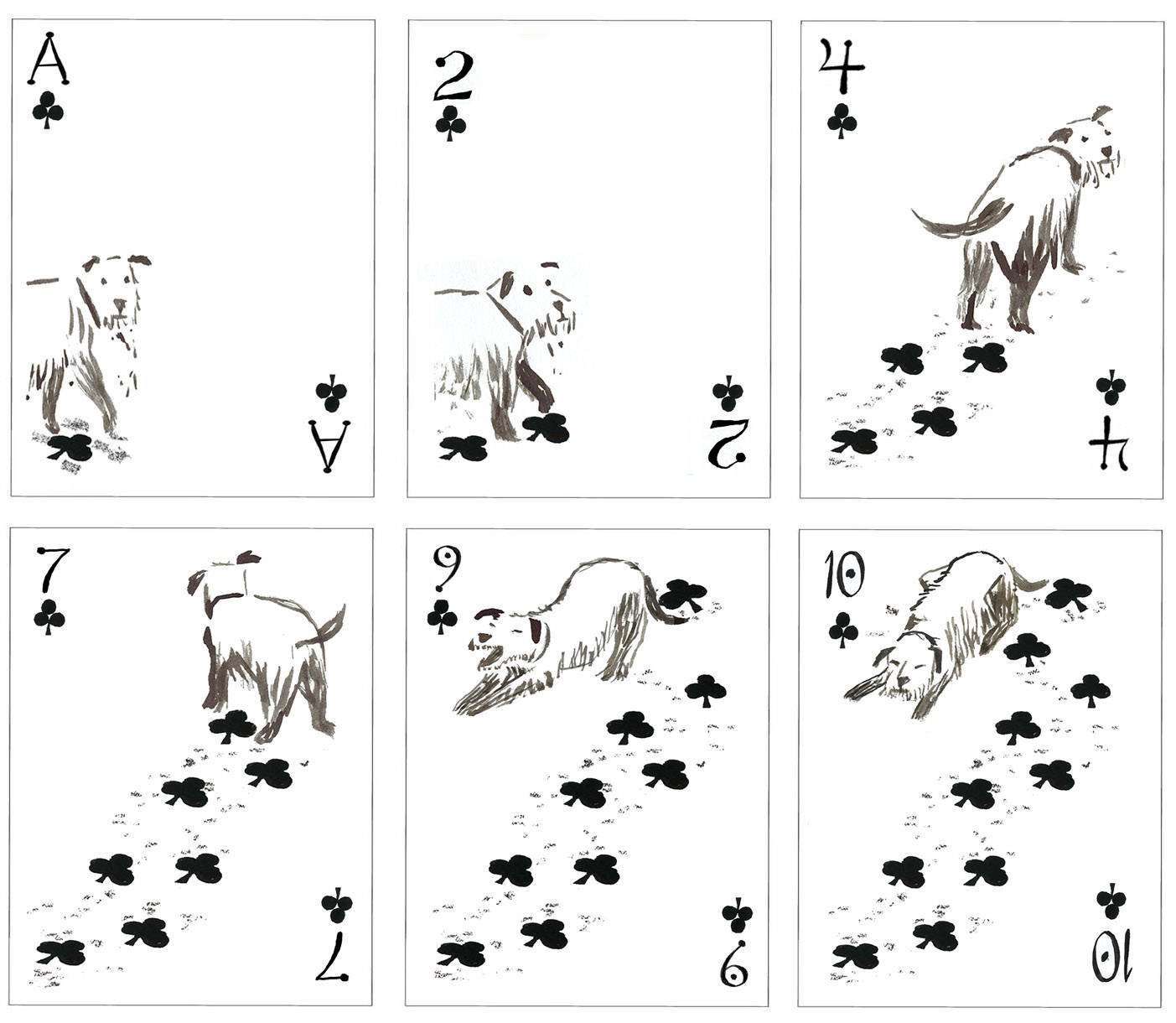 PlayingCardDecks.com-Pack of Dogs v2 Playing Cards USPCC