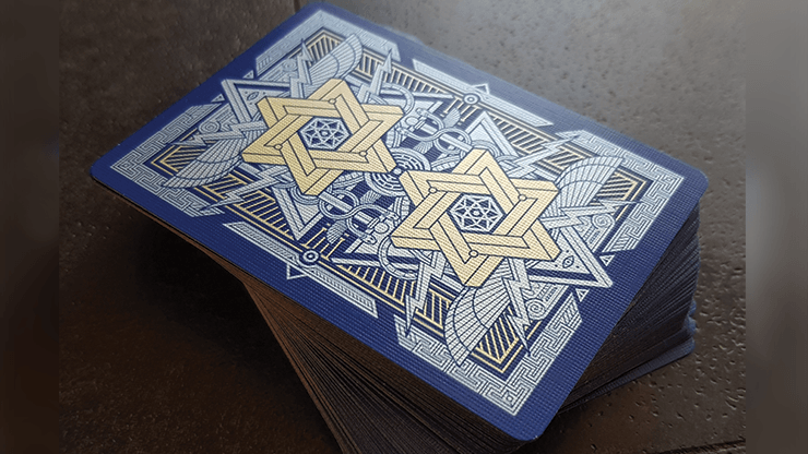 PlayingCardDecks.com-Pantheon Azure Playing Cards USPCC