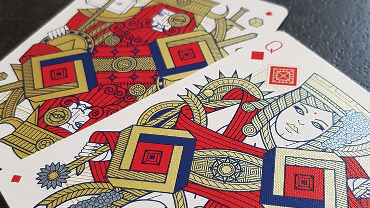 PlayingCardDecks.com-Pantheon Azure Playing Cards USPCC