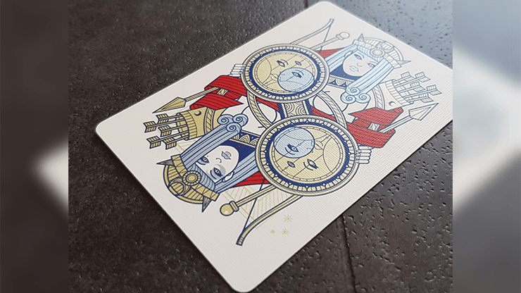 PlayingCardDecks.com-Pantheon Azure Playing Cards USPCC
