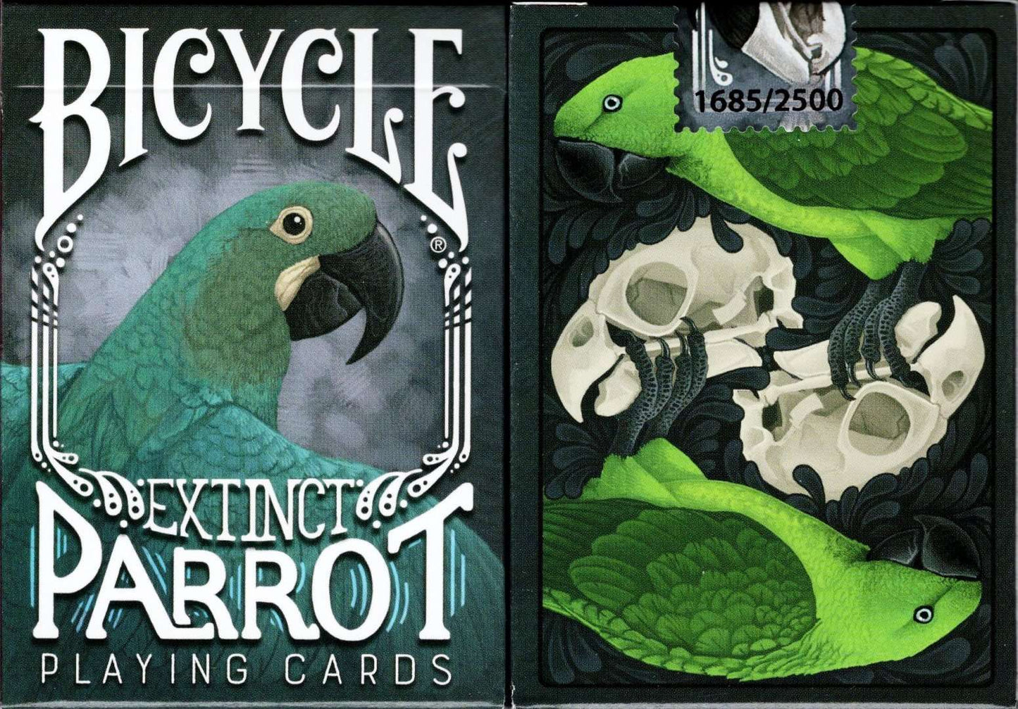PlayingCardDecks.com-Parrot Extinct Bicycle Playing Cards