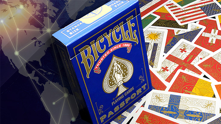 PlayingCardDecks.com-Passport Bicycle Playing Cards