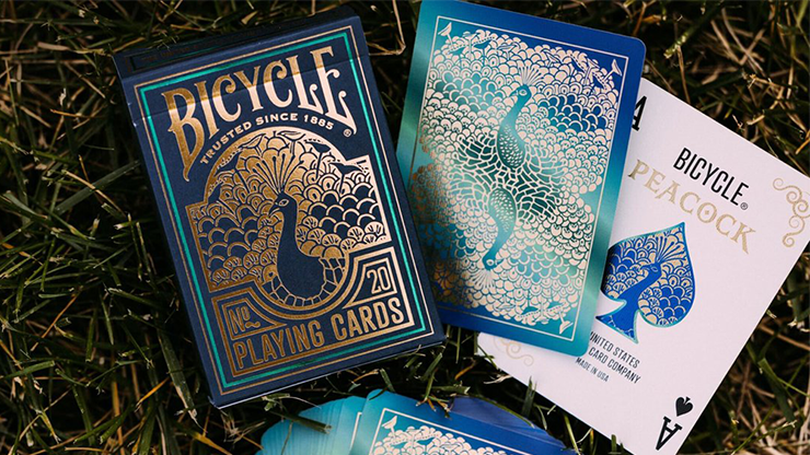 PlayingCardDecks.com-Peacock Bicycle Playing Cards