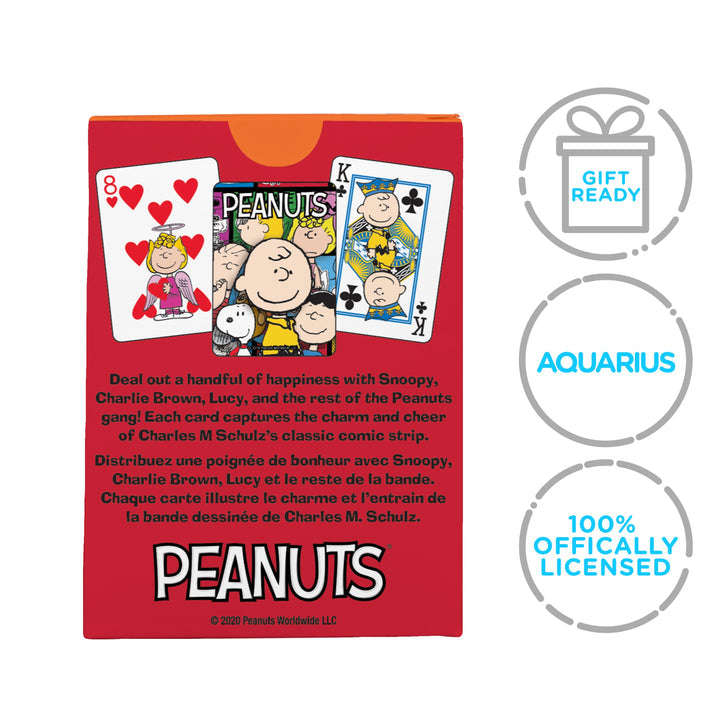 PlayingCardDecks.com-Peanuts Cast Playing Cards Aquarius