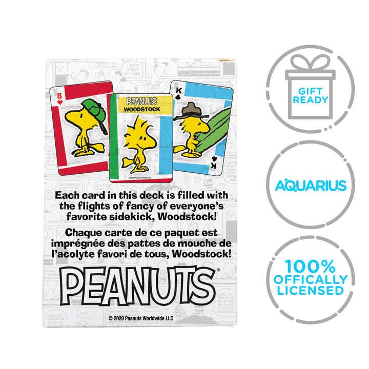 PlayingCardDecks.com-Peanuts Woodstock Playing Cards Aquarius