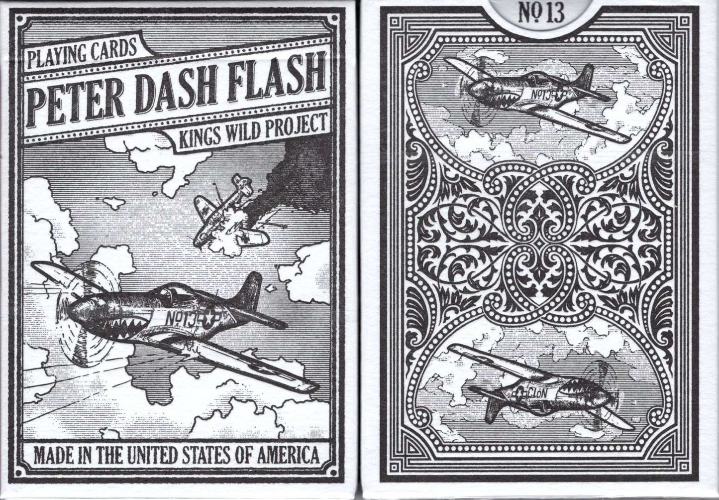 PlayingCardDecks.com-Peter Dash Flash - P51 Mustang Playing Cards USPCC