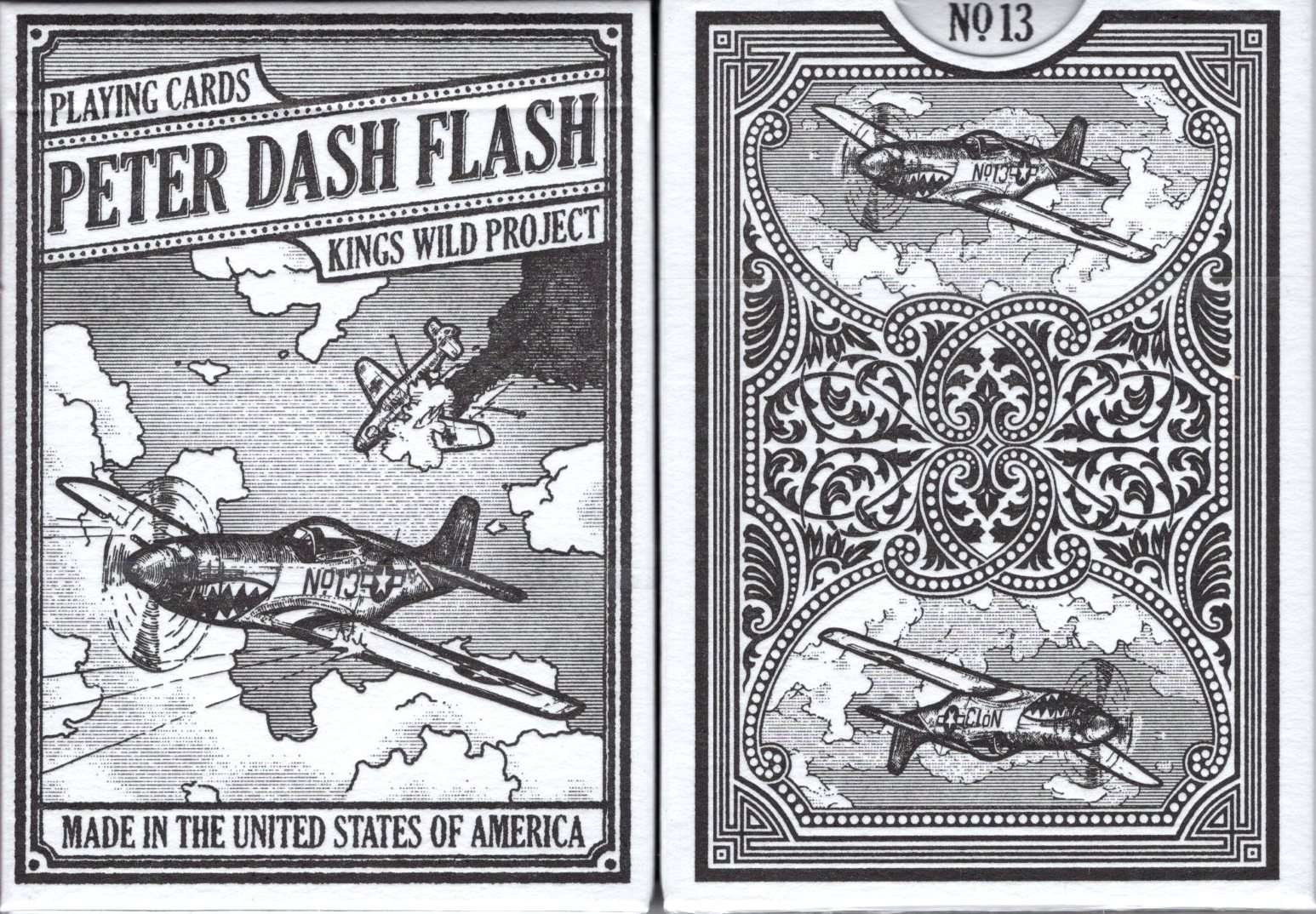 PlayingCardDecks.com-Peter Dash Flash - P51 Mustang Playing Cards USPCC