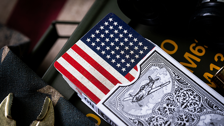 PlayingCardDecks.com-Peter Dash Flash - P51 Mustang Playing Cards USPCC