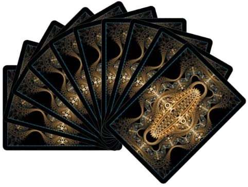 PlayingCardDecks.com-Pharaoh Limited Foil Case Playing Cards USPCC