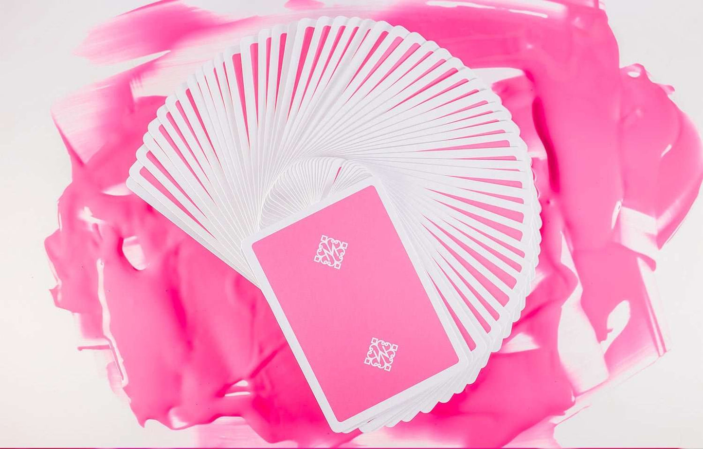 PlayingCardDecks.com-Madison Rounders Pink Playing Cards USPCC