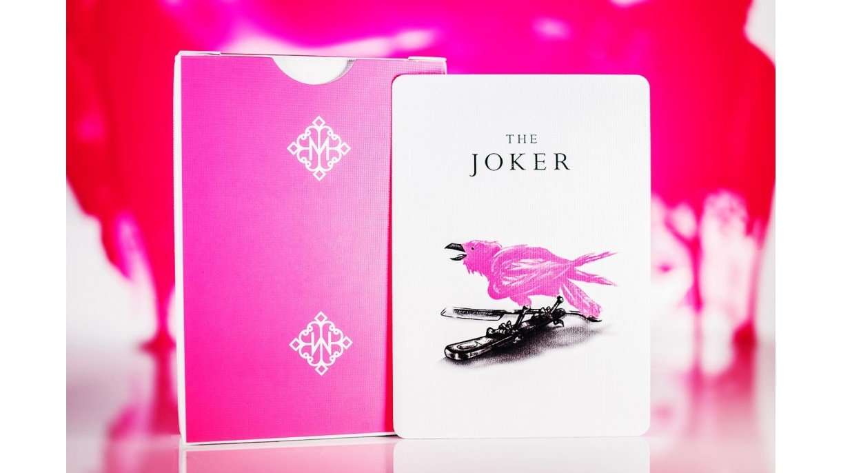 PlayingCardDecks.com-Madison Rounders Pink Playing Cards USPCC