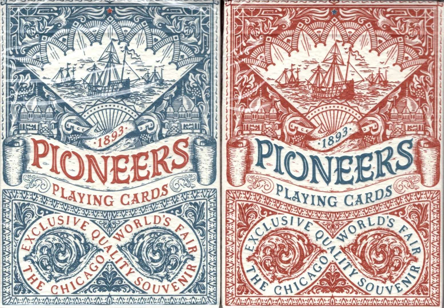 PlayingCardDecks.com-Pioneers Marked Playing Cards Cartamundi