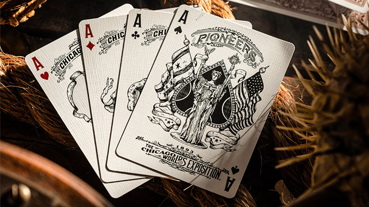 PlayingCardDecks.com-Pioneers Marked Playing Cards Cartamundi