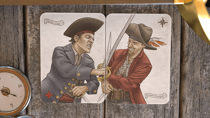 PlayingCardDecks.com-Pirate Brain Vessel Playing Cards USPCC